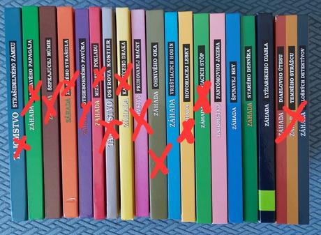 Knihy zo série traja pátrači,