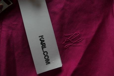 Karl lagerfeld original krasne damske dlhe saty l, l