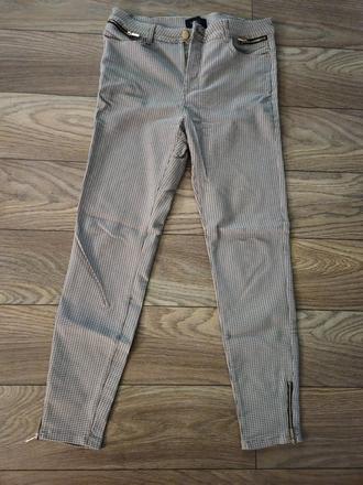 Elasticke kockovane nohavice, mohito,38