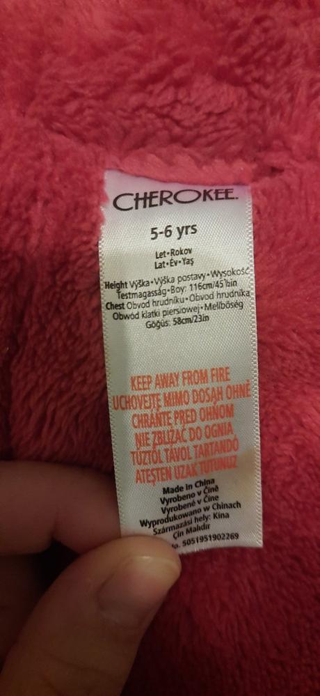 Dievčenský kabátik, veľkosť 116, cherokee,116