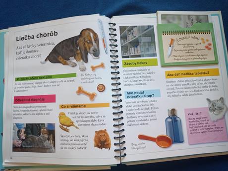 Veterinárna ambulancia. kniha, psík, box, 