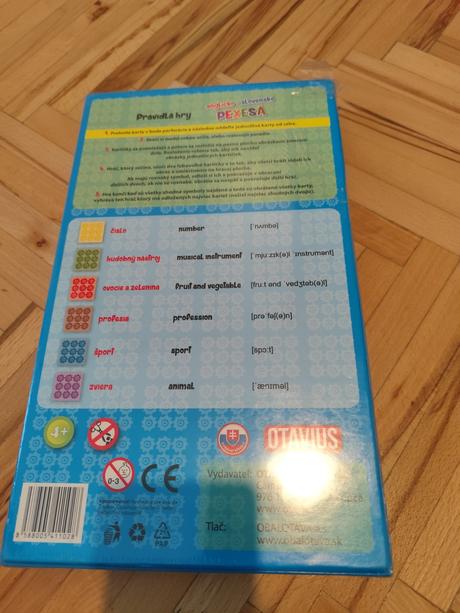 Anglicko slovenské pexesá, 