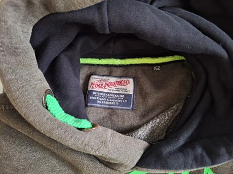 Top stav mikina petrol, 152