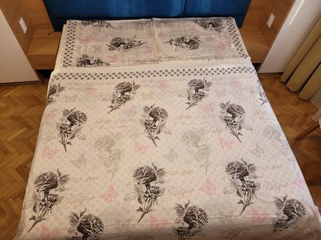 Francúzske obliečky 200x220 cm - bavlnený satén, 