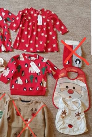 Lindex vianočné oblečenie, 74 / 80