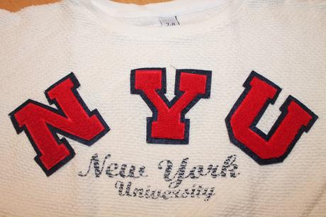 Moderny sportovy skrateny pulovrik, zara,128