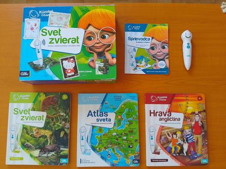 Kúzelné čítanie (zvieratá, atlas, angličtina),