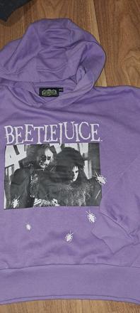 Fialova mikina beetlejuice, 146