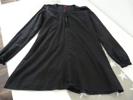Čierna tunika s.oliver m-l 40, s.oliver,40