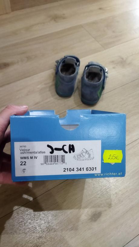 Sandálky richter, richter,22