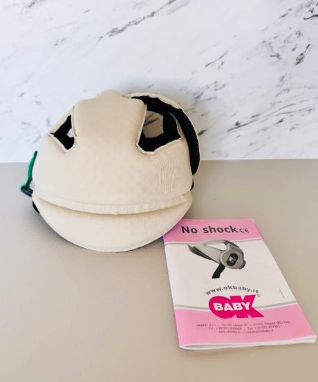 Prilba detská no shock ok baby (8-20m) - béžová, 