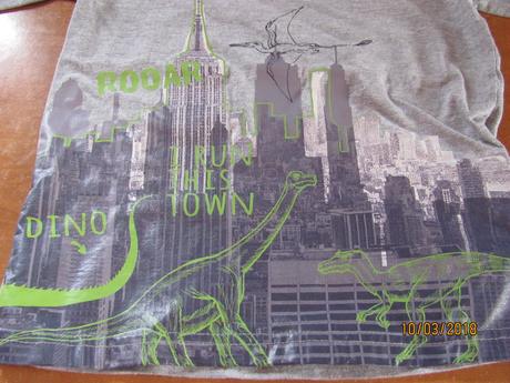 Pulóver veľ. 98 s dinosaurami, lupilu,98