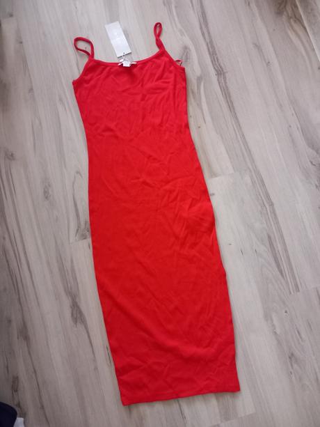 Elastické rebrované šaty, amisu,l / m