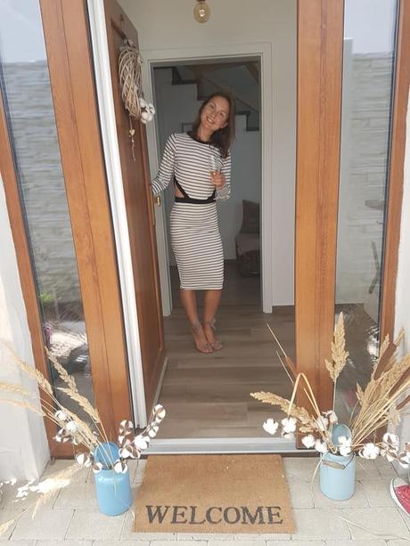 Pasikove saty stripe, s