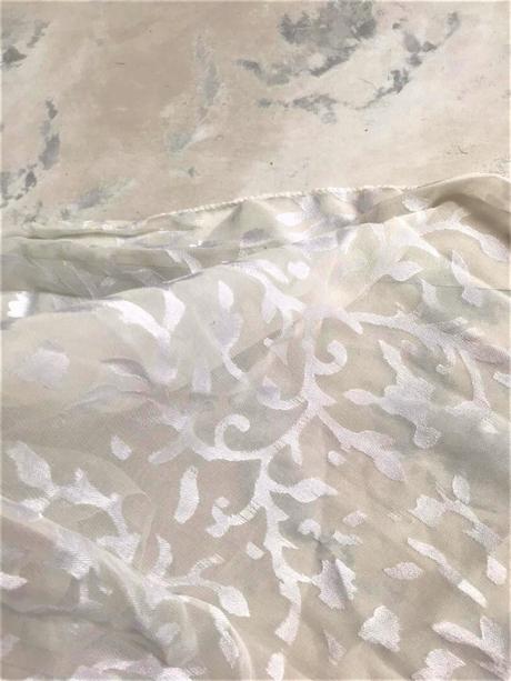 Jemná šatka na krk, xxl