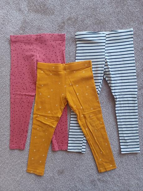 3 ks legínky, f&f,104