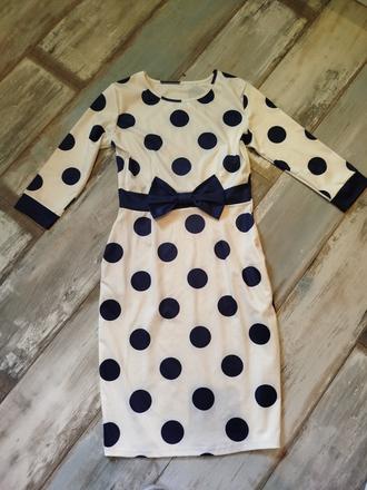 Bodkované retro šaty veľ.s, s