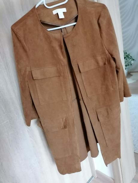 Semišovy kardigan, h&m,m