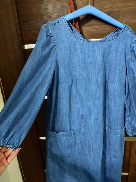 Riflové šaty, f&f,44