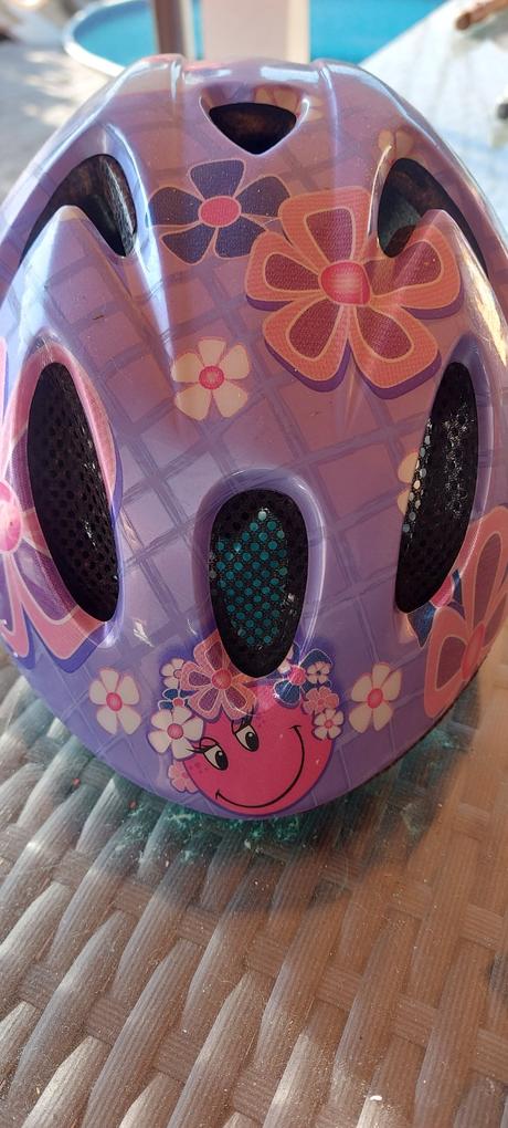 Dievčenská prilba na bicykel, xs