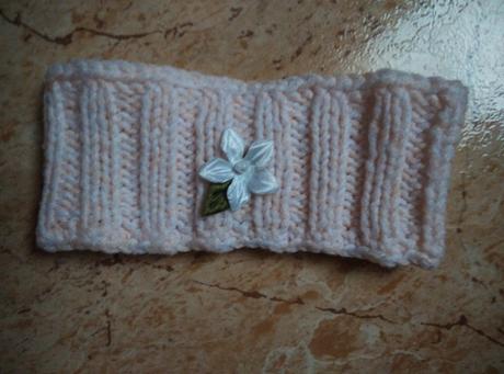 Strikovany nakrcnik s kvietkom,sal,mam ho, 98