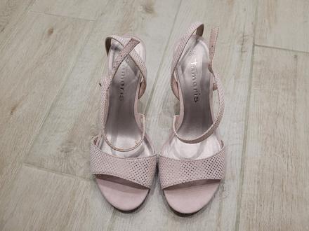 Sandálky na opätku, tamaris,38