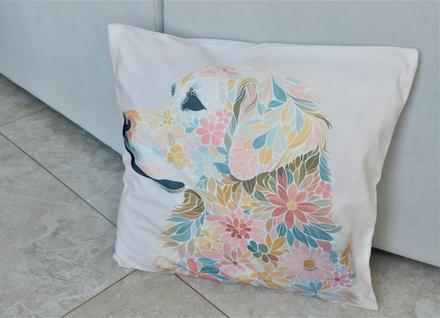 Obliečka na vankúš retrivier, 