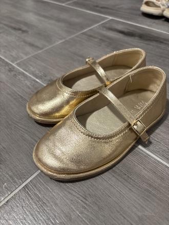 Balerínky zlate, zara,26