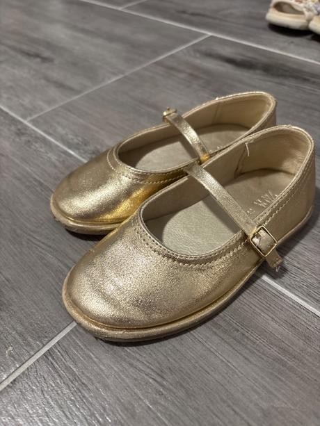 Balerínky zlate, zara,26
