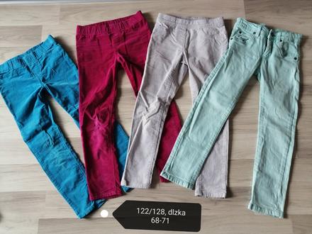Nohavice do skoly, h&m,122