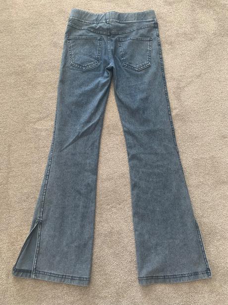 Džersejové zvonové nohavice h&m, h&m,140