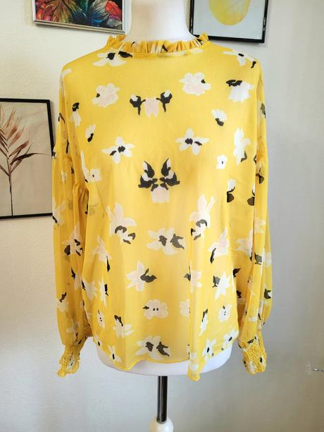 Zlta bluzka, tricko, top, l