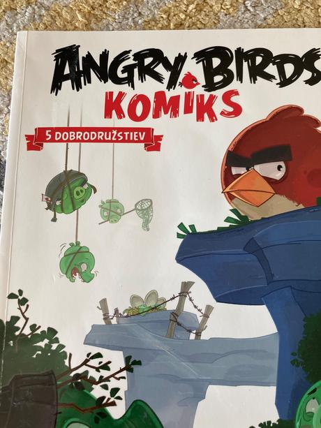 Komiks angry birds 5 dobrodružstiev,