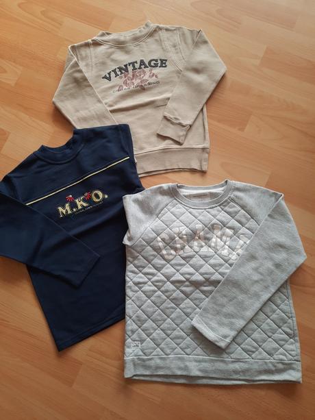 Dievčenské mikiny-3 ks, reserved,128