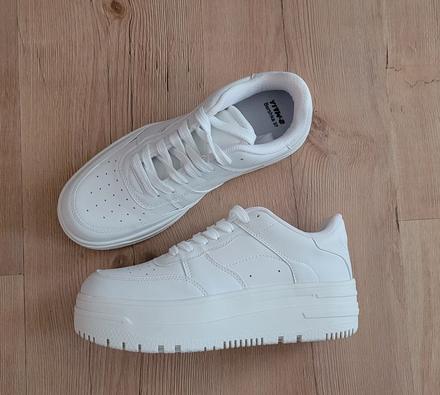 Tenisky na platforme, bershka,37