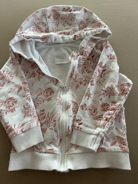 Tenka mikina, fox & bunny,80