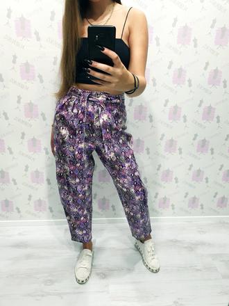 Extravagantné asos nohavice 38, 38