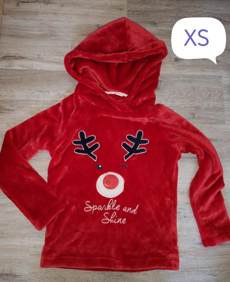 Vianočná mikina, f&f,xs