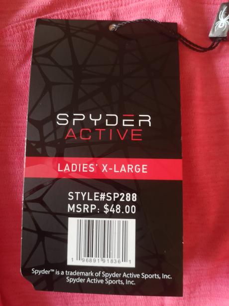 Spyder dámske funkčné tričko veľkosť xl, xl