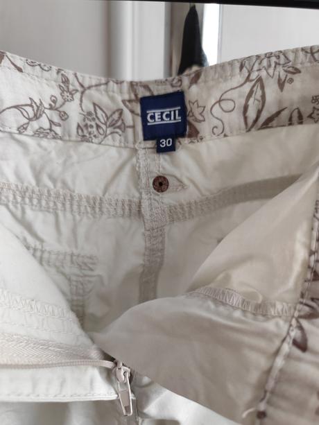 Nohavice roll-up - cecil, m