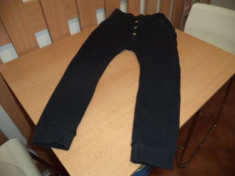 Čierne nohavice wilks, 128, 128