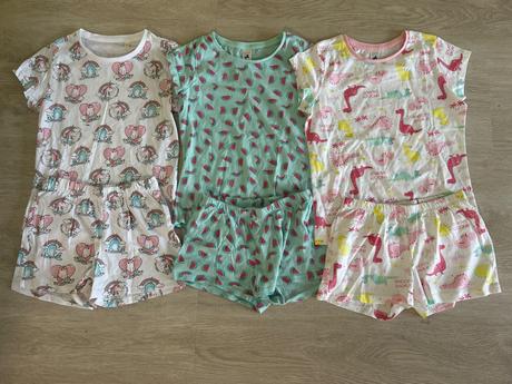 Dievcenske bavlnene pyzama vel. 128, palomino,128