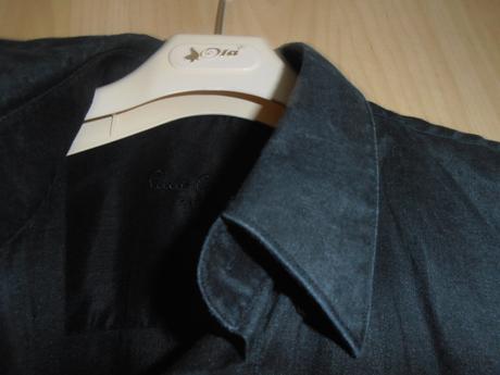 Pánska košela čierna pierre gardin č.xl, pierre cardin,xl