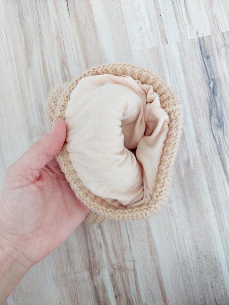 Hnedá čiapka s uškami, 48