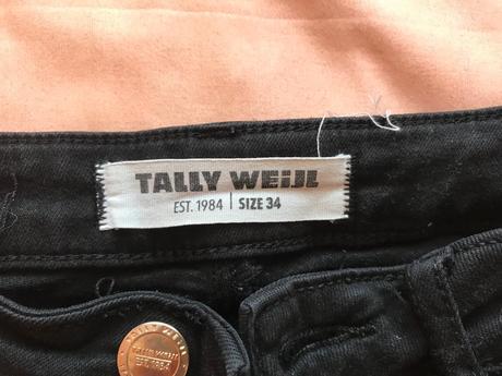 Čierne šortky, tally weijl,34