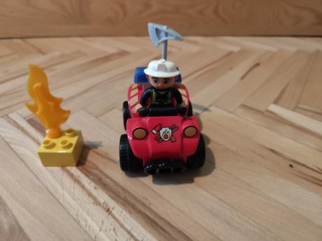 Lego duplo hasičská štvorkolka, 