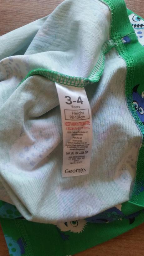 Tričko monster 98/104, george,98