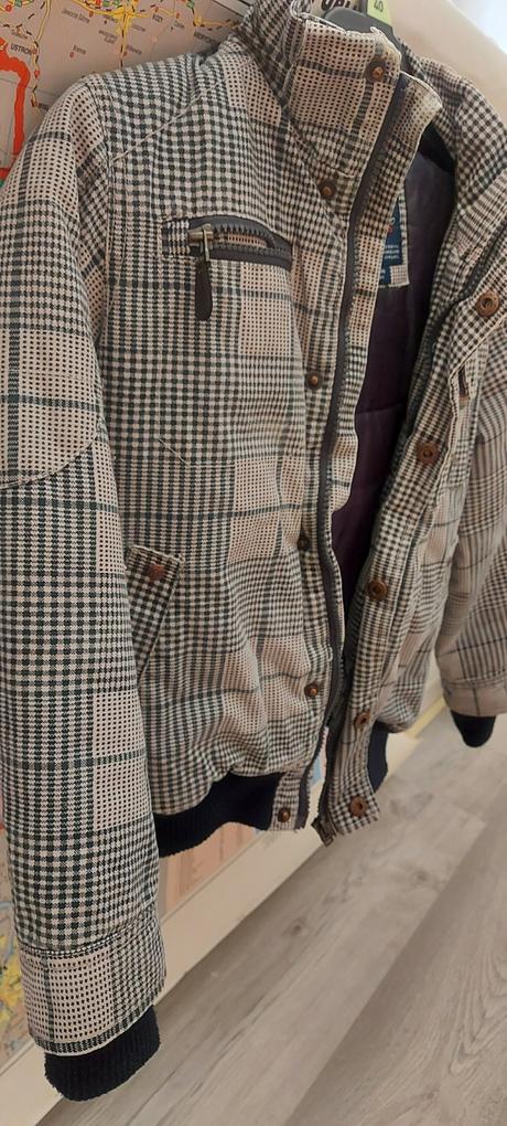 Zimná károvaná bunda zn.reserved, reserved,128