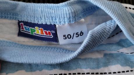 Bavlnené body lupilu 50/56, lupilu,56