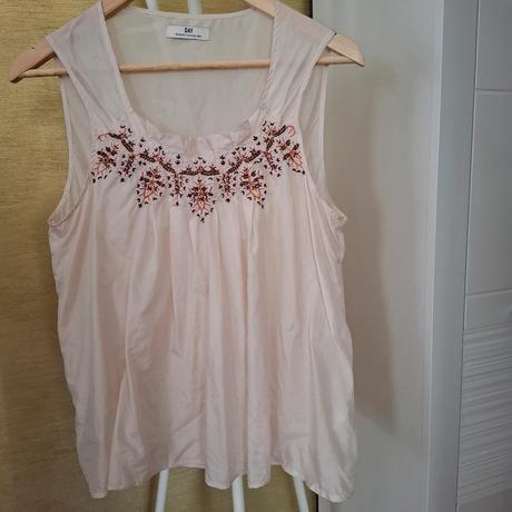 Krémová blúzka, hodvab, l